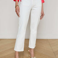 Noya Cropped Slim Flare Jean