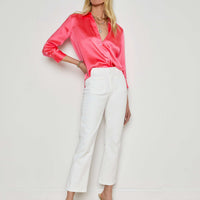 Noya Cropped Slim Flare Jean