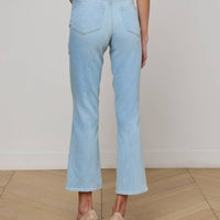 Noya Cropped Slim Flare Jean