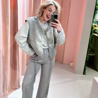 Flinn Pantalon - Grijs