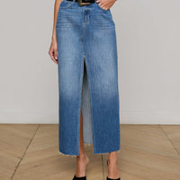 Rysa Denim Maxi Skirt