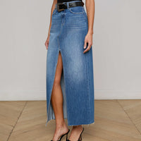 Rysa Denim Maxi Skirt