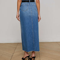 Rysa Denim Maxi Skirt