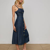Esmeralda Chambray Dress