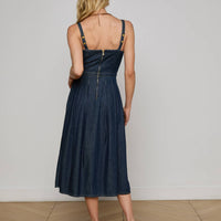 Esmeralda Chambray Dress