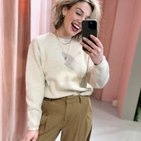 MSCHHenrika HW Pants - Ermine