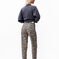 CATWALK JUNKIE - Barrel Fit Leopard Jeans
