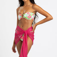 Dudley Short Pareo - Fuchsia