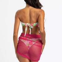 Dudley Short Pareo - Fuchsia