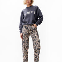 CATWALK JUNKIE - Barrel Fit Leopard Jeans