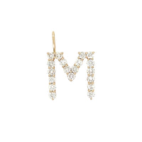 Diamond Letter Charm