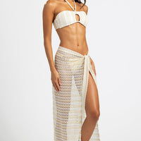 Camden Wrap Top - White