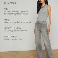 Clayton Wide-Leg Jean