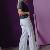 Loose Fit Jeans - Star White