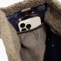 Small Sherpa Sloane Tote - Warm Ash