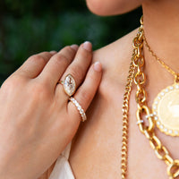 Marquise Diamond Ring