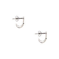 Diamond Huggie Earrings