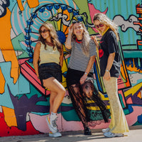 Britt Lace Pants - Geel