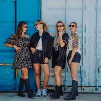 Nora Shorts - Retro Black