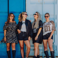 Nora Shorts - Retro Black