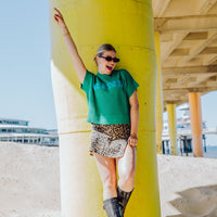 Blaire Skort - Leopard