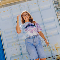 Bibi Bermuda Short - Strass Denim