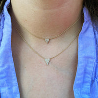 Mini Diamond Heart Necklace
