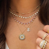 Diamond Compass Necklace