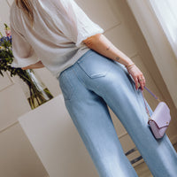 MSCHJosephine Rue Pants - Light Blue Wash