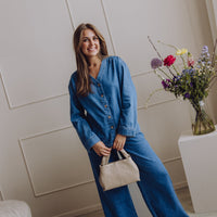 MSCHJolene Elena Pants - Mid Blue Wash