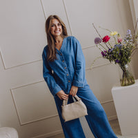 MSCHJolene Elena Pants - Mid Blue Wash