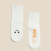 Mixed Emotions Crew Socks - Angry Face