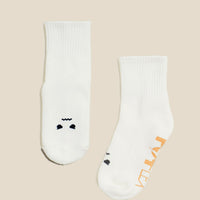 Mixed Emotions Crew Socks - Angry Face