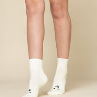 Mixed Emotions Crew Socks - Dead Face