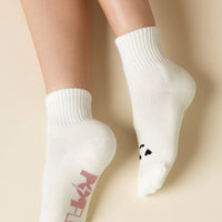 Mixed Emotions Crew Socks - Heart Eyes