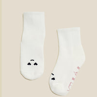 Mixed Emotions Crew Socks - Heart Eyes