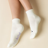 Mixed Emotions Crew Socks - Meh Face