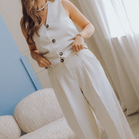 MSCHRosina Michelle HW Pants - Beige