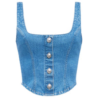 Saga Denim Top