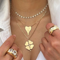 Diamond Clover Necklace