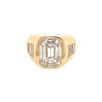 Diamond Octagon Ring
