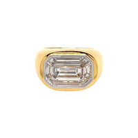 Diamond Octagon Ring