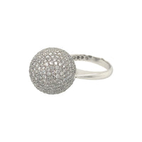 Diamond Sphere Ring
