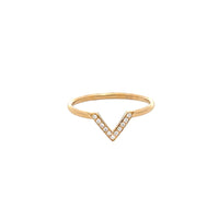 Diamond V Ring