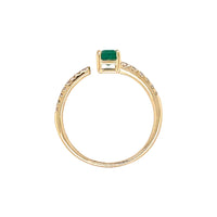Emerald & Diamond Ring
