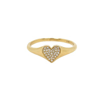 Diamond Heart Ring