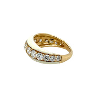 Diamond & Enamel Ring