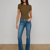 Cara Low-Rise Bootcut Jean