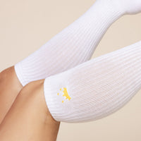 Knee High Socks - Bright White
