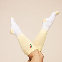 Knee High Socks - Buttercream